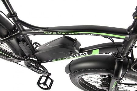 Велогибрид VOLTECO BIGCAT DUAL NEW черный