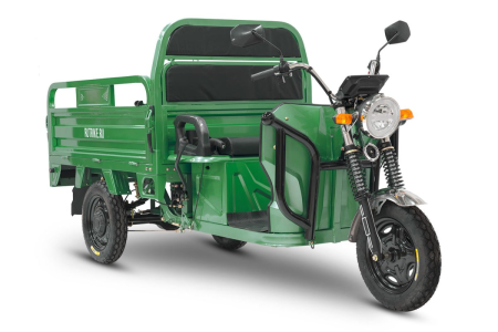 Грузовой электротрицикл Rutrike Вектор 1500 60V1200W зеленый