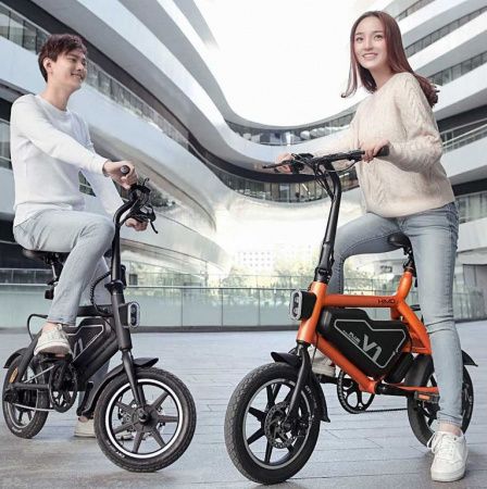 Электровелосипед Xiaomi HIMO V1 Plus Electric Bicycle Оранжевый